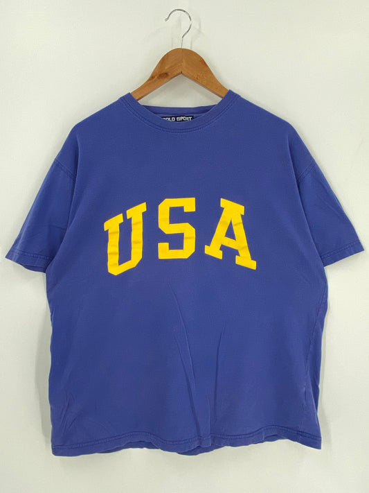 90’s POLO SPORTS RALPH LAUREN Size M Vintage T-shirt / A1160