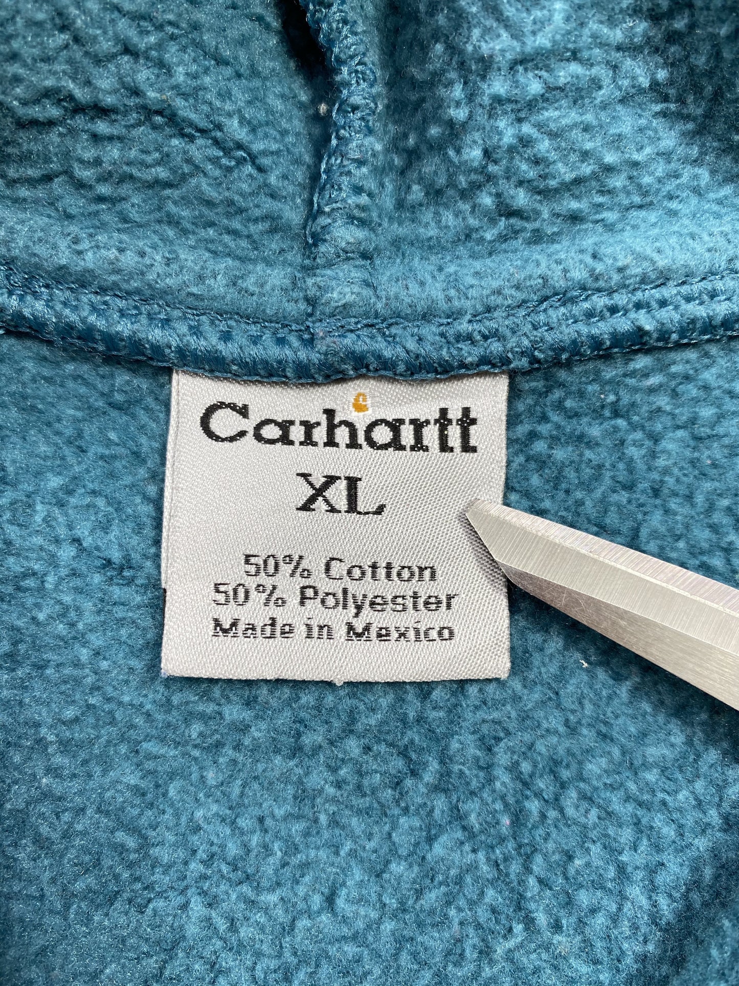 Vintage CARHARTT Zip Size XL Zip-Up Hoodie Sweat-Shirts / K5071