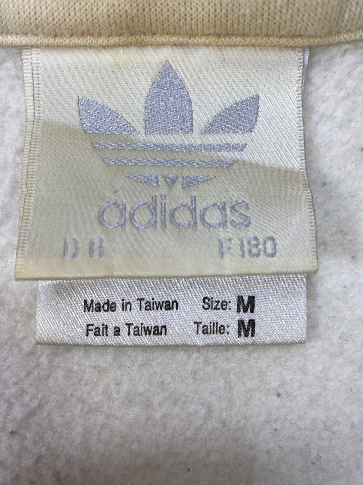 90's ADIDAS Half-Zip Size M Vintage Sweat-shirt  / 6099