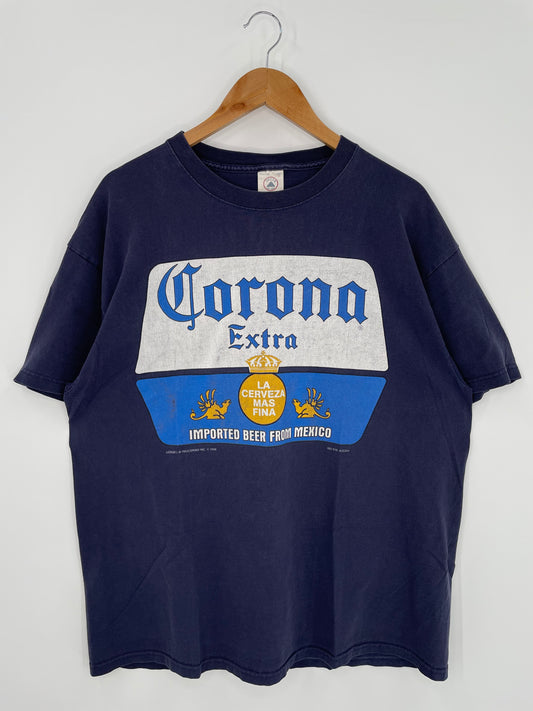 1998’ CORONA EXTRA Size XL Vintage T-Shirt / K753
