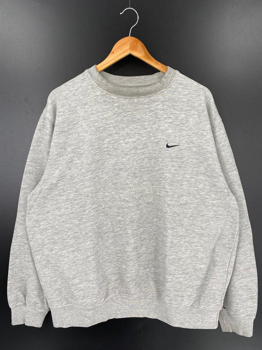 00' NIKE MINI SWOOSH Size L Vintage Sweat-shirt / K2285