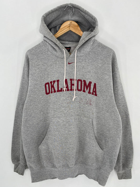 90’s NIKE OKLAHOMA Size L Vintage Hoodie Sweat-shirt / 6573