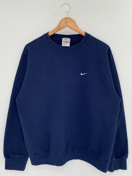 90’s NIKE MINI SWOOSH Made in USA Size M Vintage Sweat-shirt / 9583