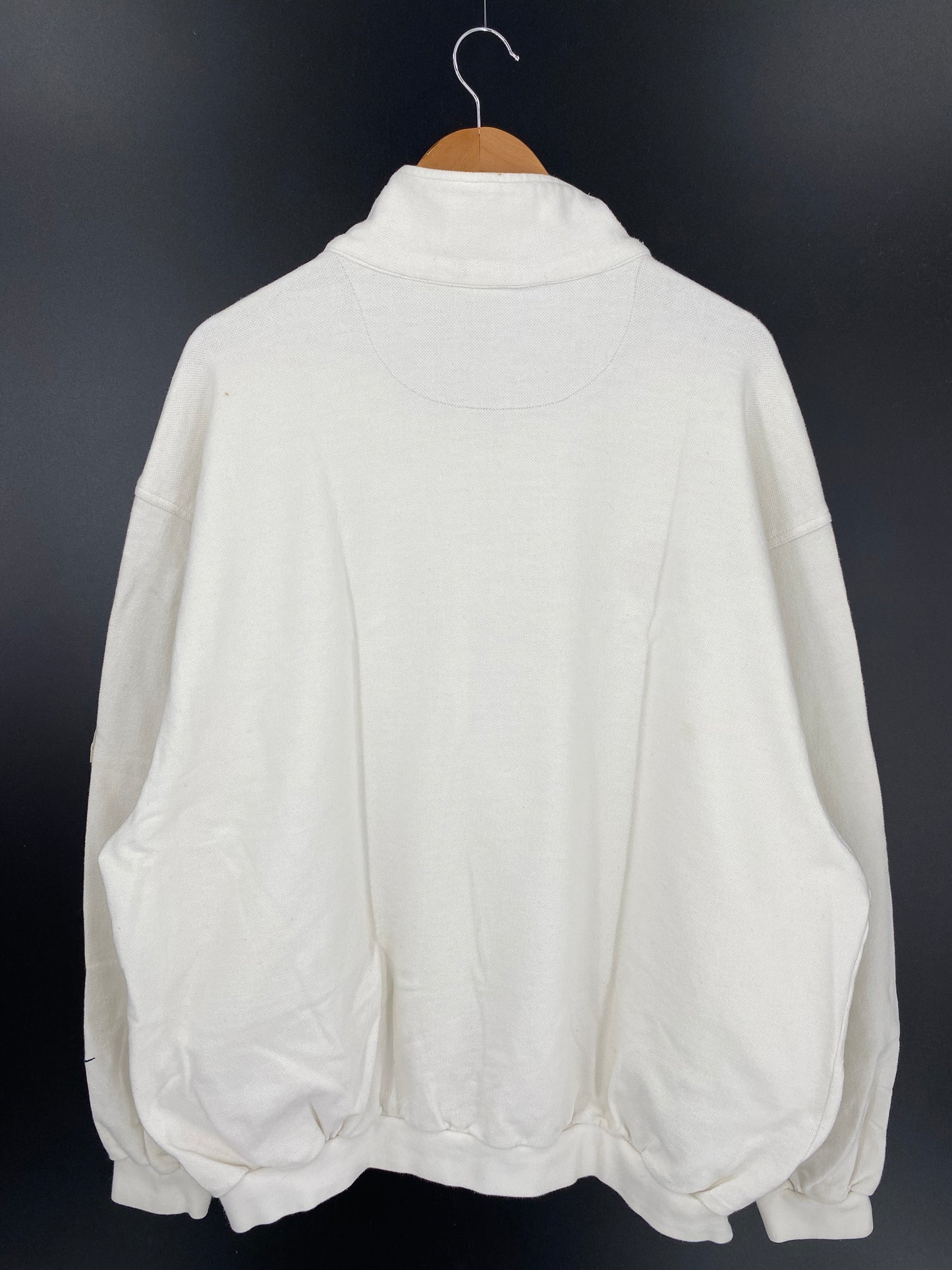 90's NIKE Size XL  Vintage Half-Zip Sweat-Shirt / k211