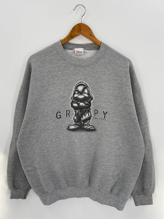 VINTAGE DISNEY GRUMPY Made in USA Size XL Sweat-shirt / K3332