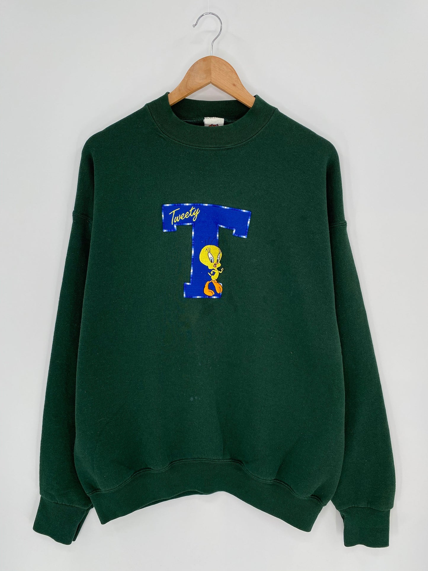 1997 LOONEY TUNES TWEETY Size XL Vintage Sweat-shirt / A8969