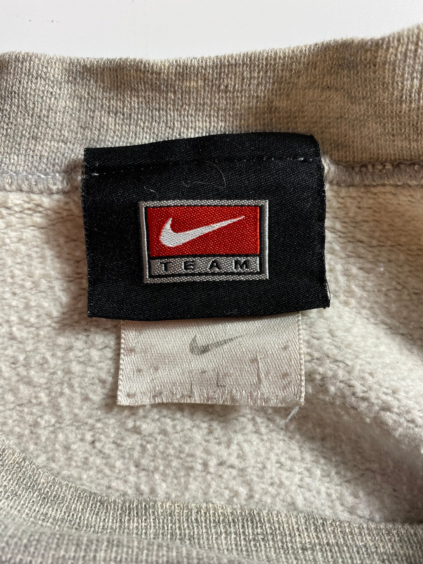 00’ NIKE ATHLETICS Size L Vintage Hoodie Sweat-shirt / K8143