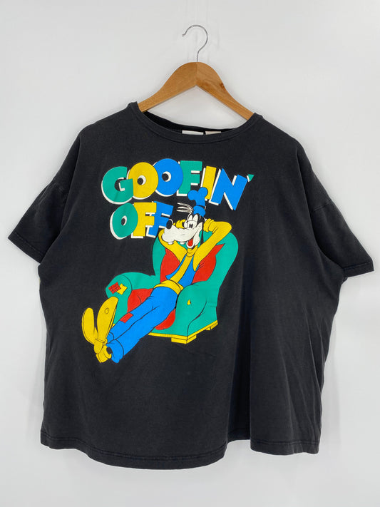 90’s DISNEY GOOFY Size Approx. L Vintage T-Shirt / K6600