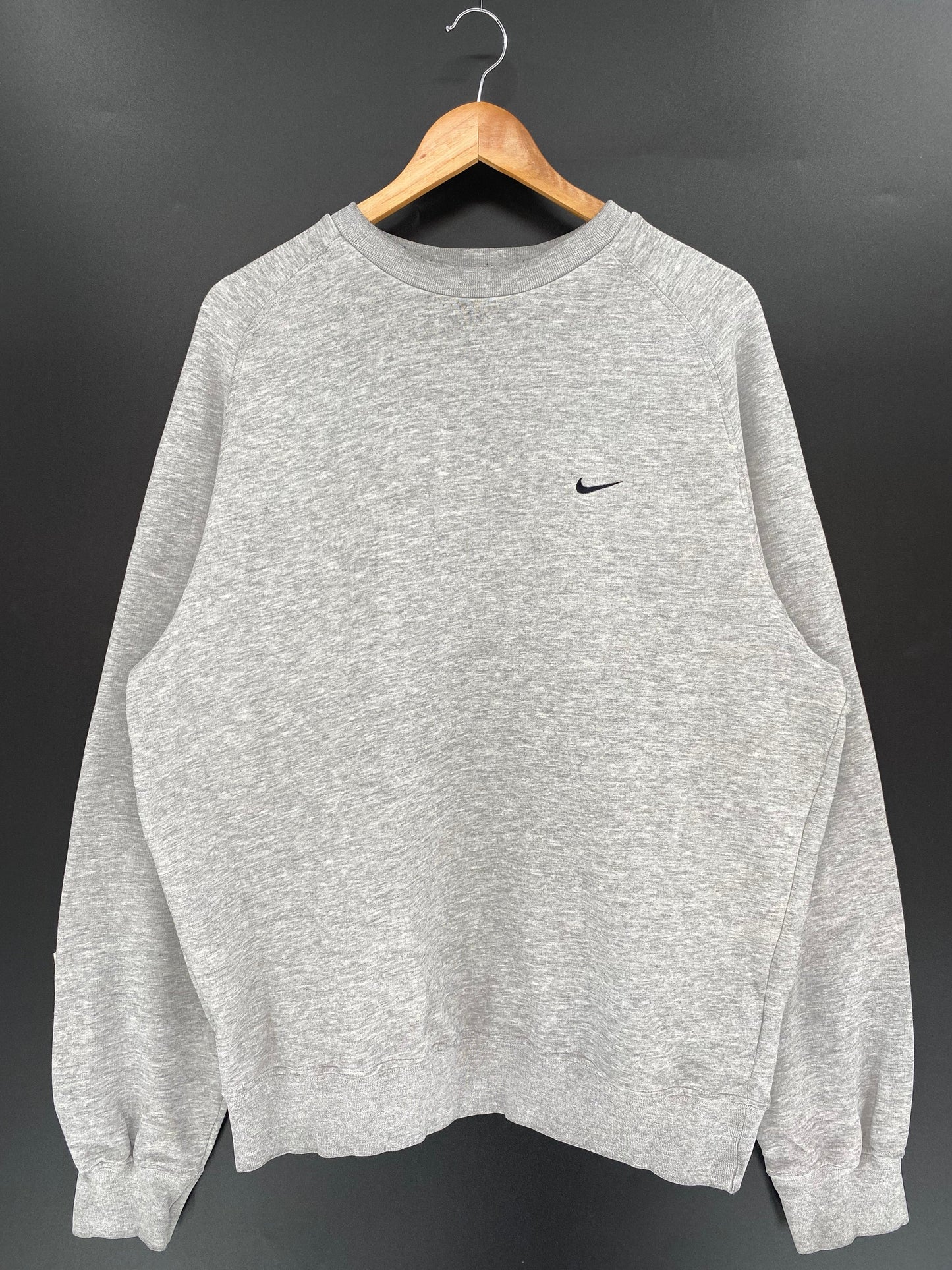 00' NIKE MINI SWOOSH Size L Vintage Sweat-Shirt / A9088
