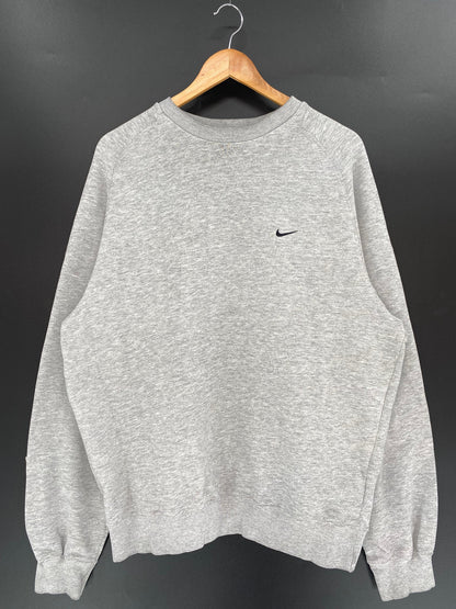 00' NIKE MINI SWOOSH Size L Vintage Sweat-Shirt / A9088
