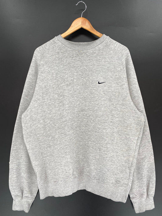 00' NIKE MINI SWOOSH Size L Vintage Sweat-Shirt / A9088