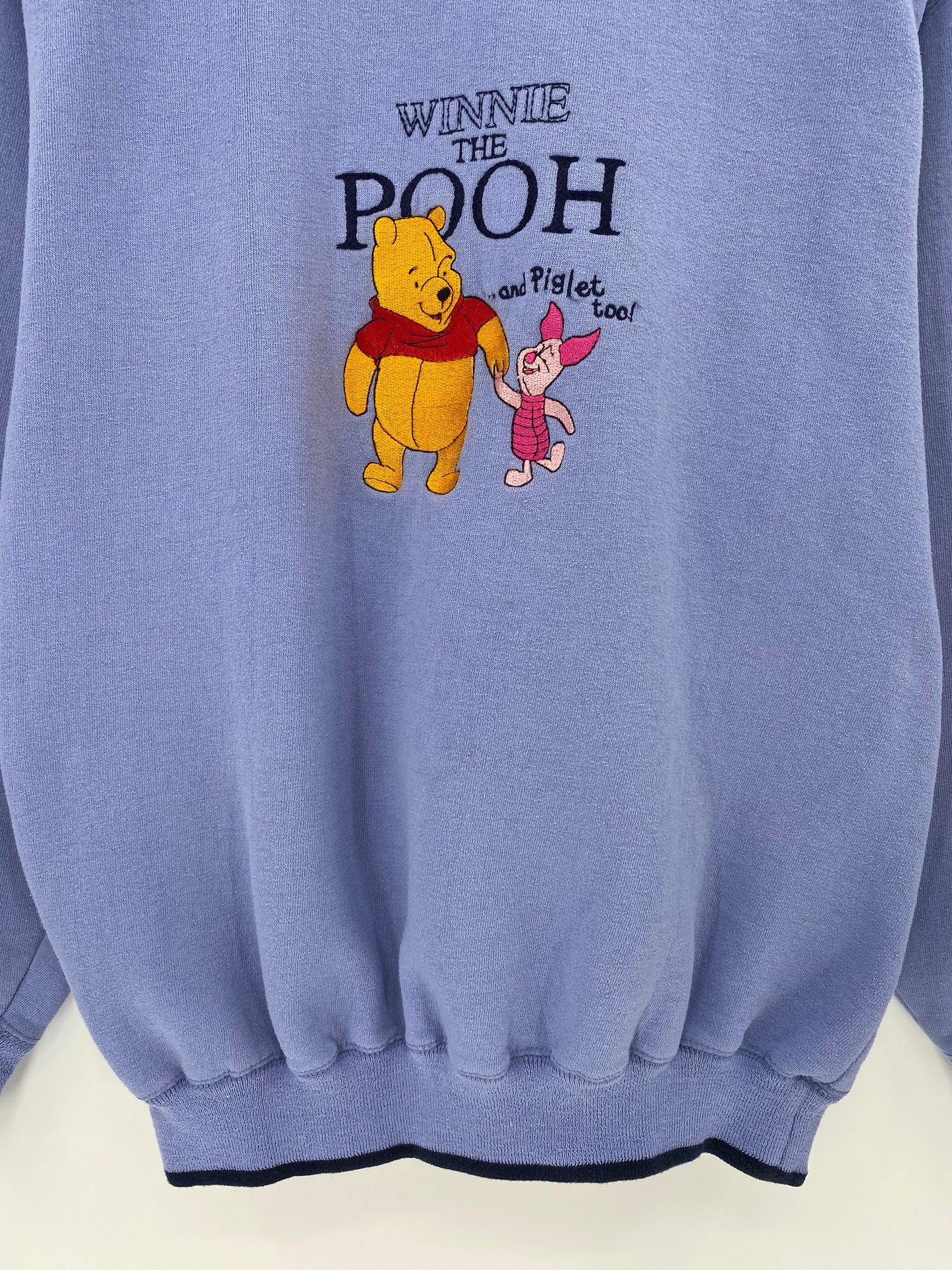 00' DISNEY POOH Size L Vintage Sweat-shirt / 8676