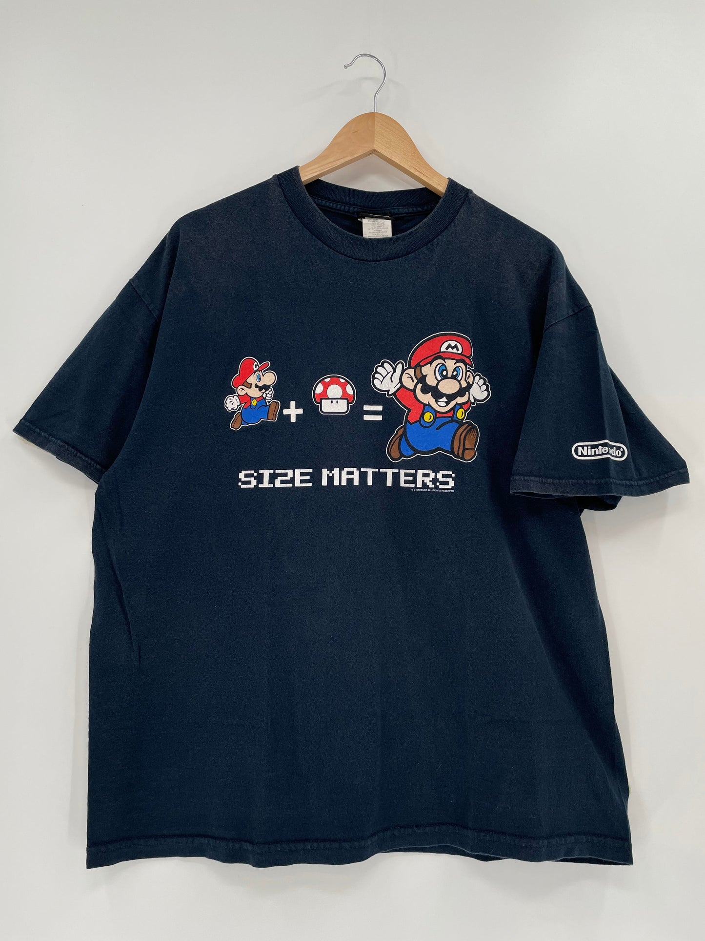 2006 NINTENDO MARIO Size XL Vintage T-Shirt / E4493T
