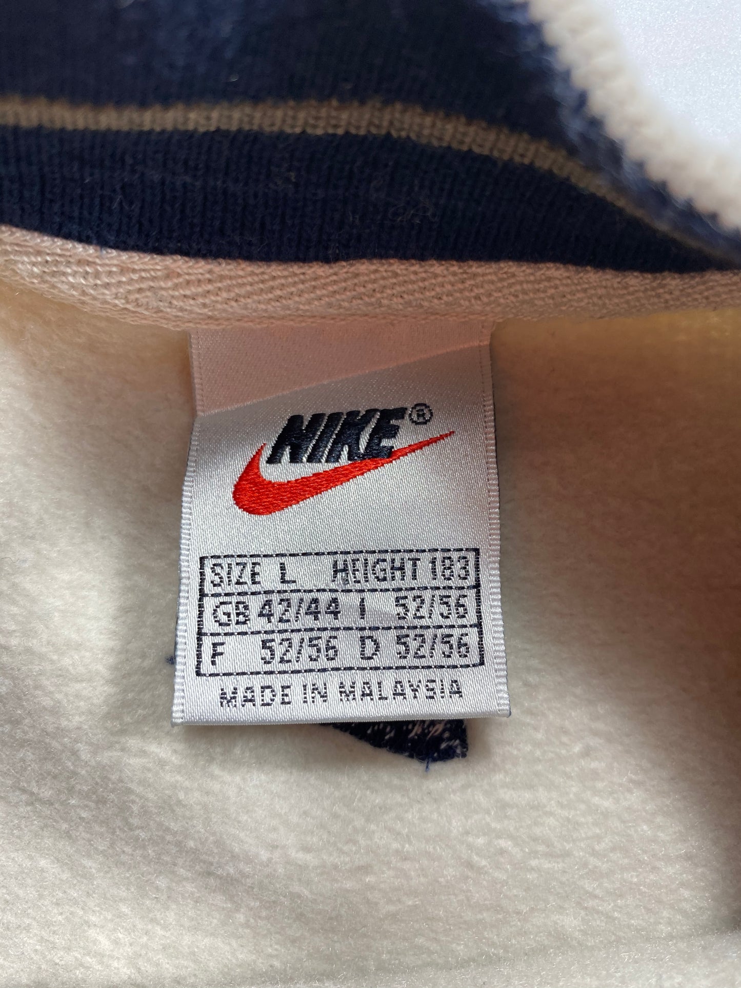 90’s NIKE Mini Swoosh Size L Vintage Sweat-shirt / 6892