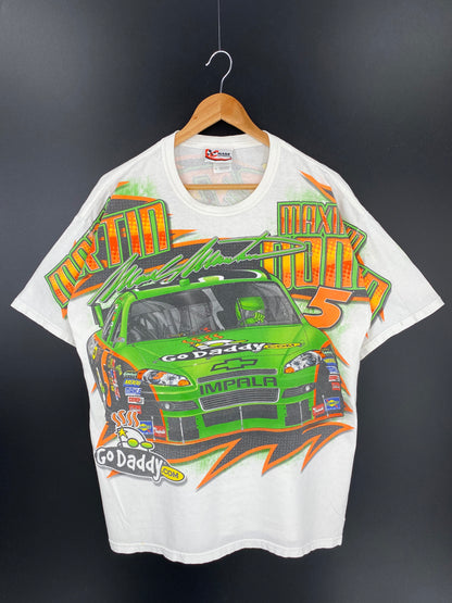 Vintage NASCAR MARK MARTIN MAXIMUM MARTIN Size XL Racing T-Shirt / K247