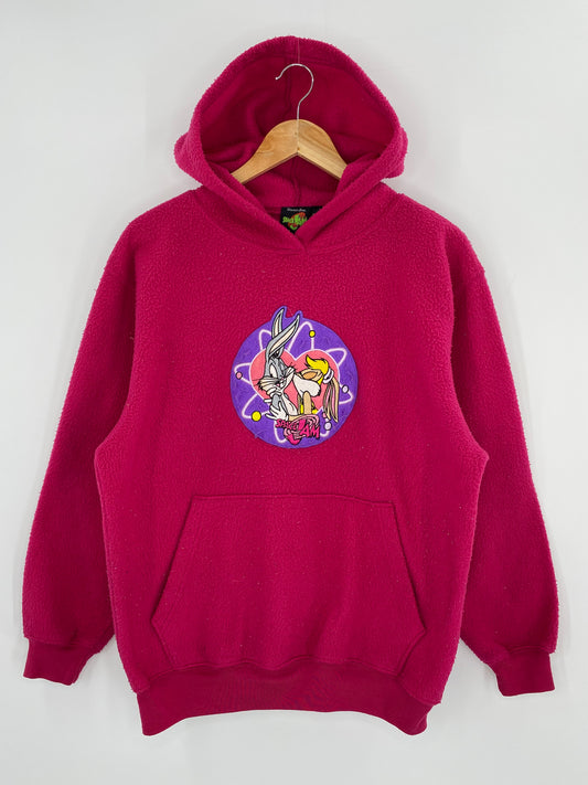 1996 LOONEY TUNES SPACE JAM Size M Vintage Fleece Sweat-shirt / 9646