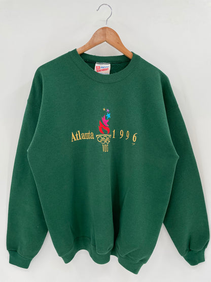 1996 ATLANTA OLYMPIC Size L Vintage Sweat-Shirt / K3623