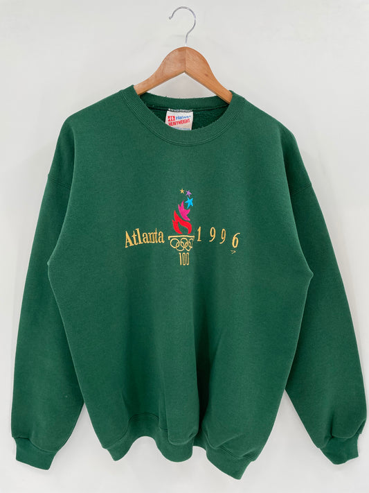 1996 ATLANTA OLYMPIC Size L Vintage Sweat-Shirt / K3623