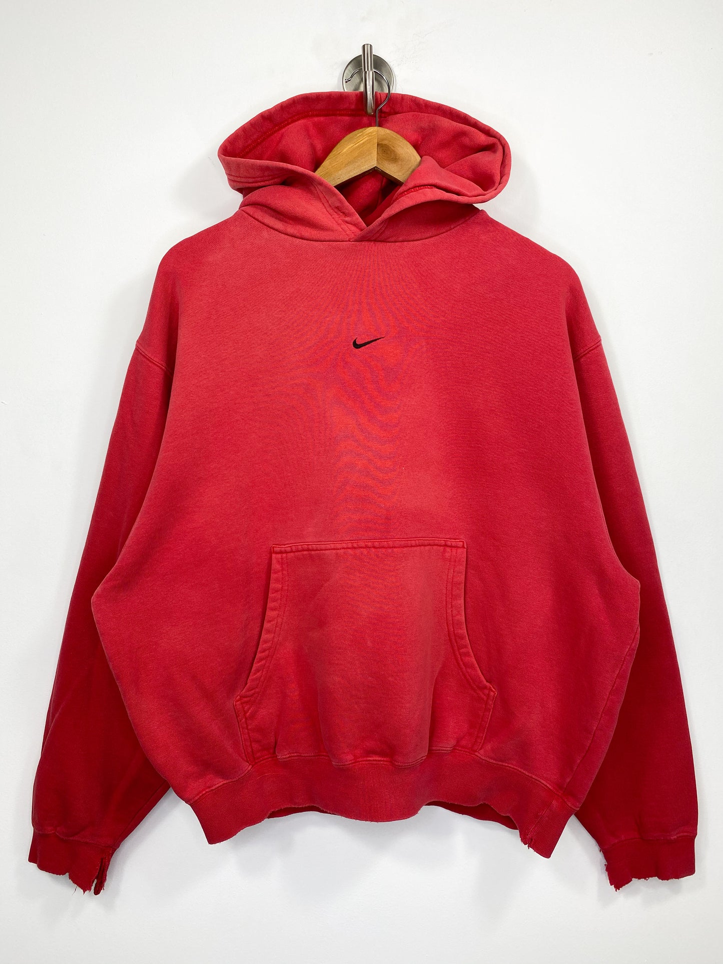 90's Nike Center Swoosh Vintage Hoodie Sweat-Shirt /4478