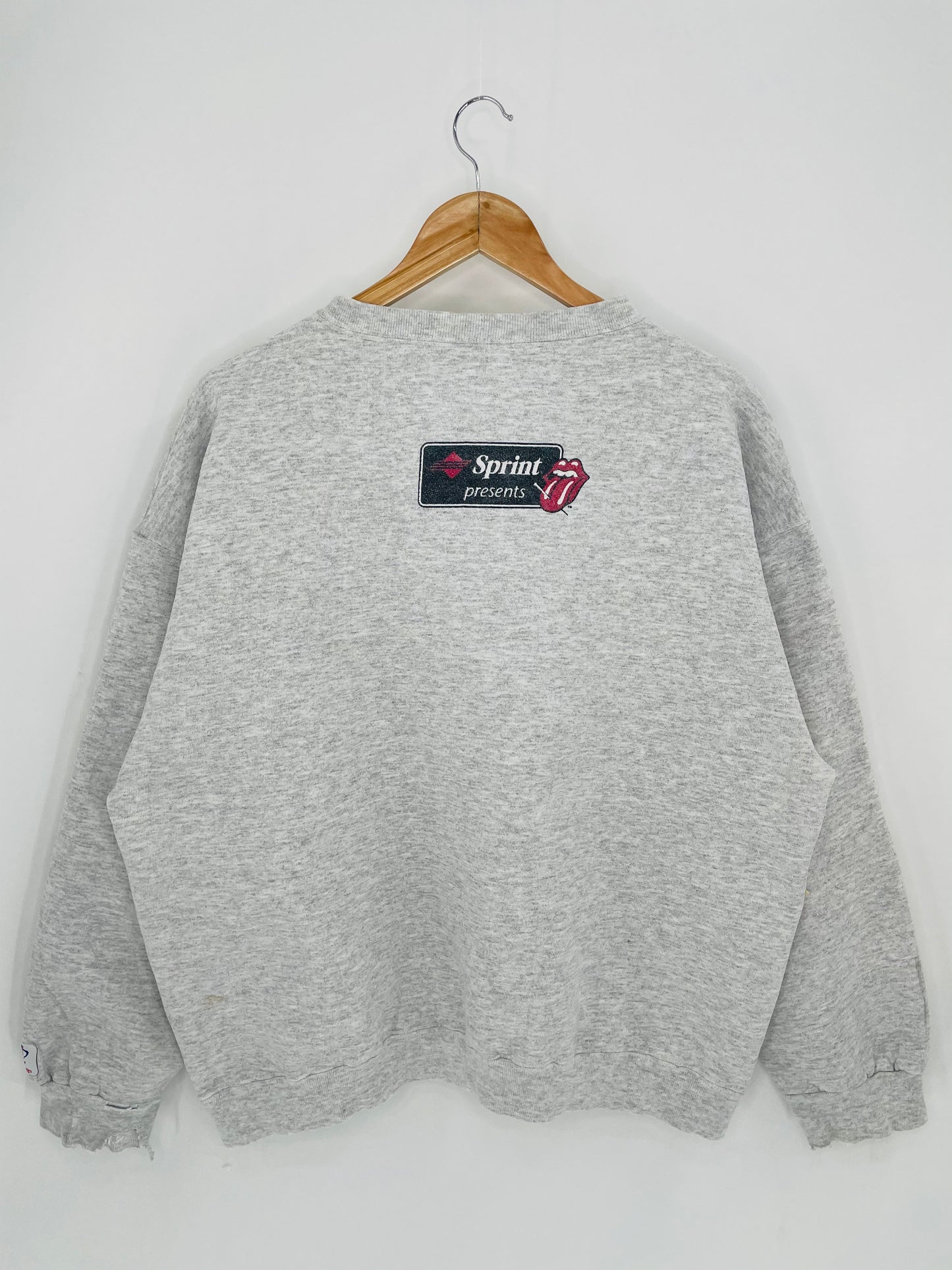 1997 ROLLING STONES 1997-1998 WORLD TOUR Size No Tag (Approx. XL) Sweat-Shirt / 7072