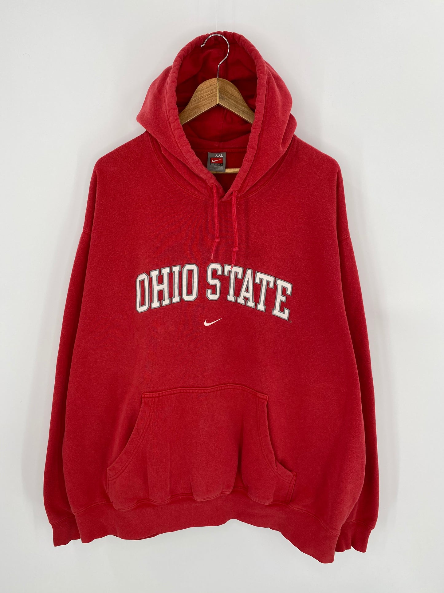 90’s NIKE OHIO STATE Size XXL Vintage Hoodie Sweat-shirt / 7359