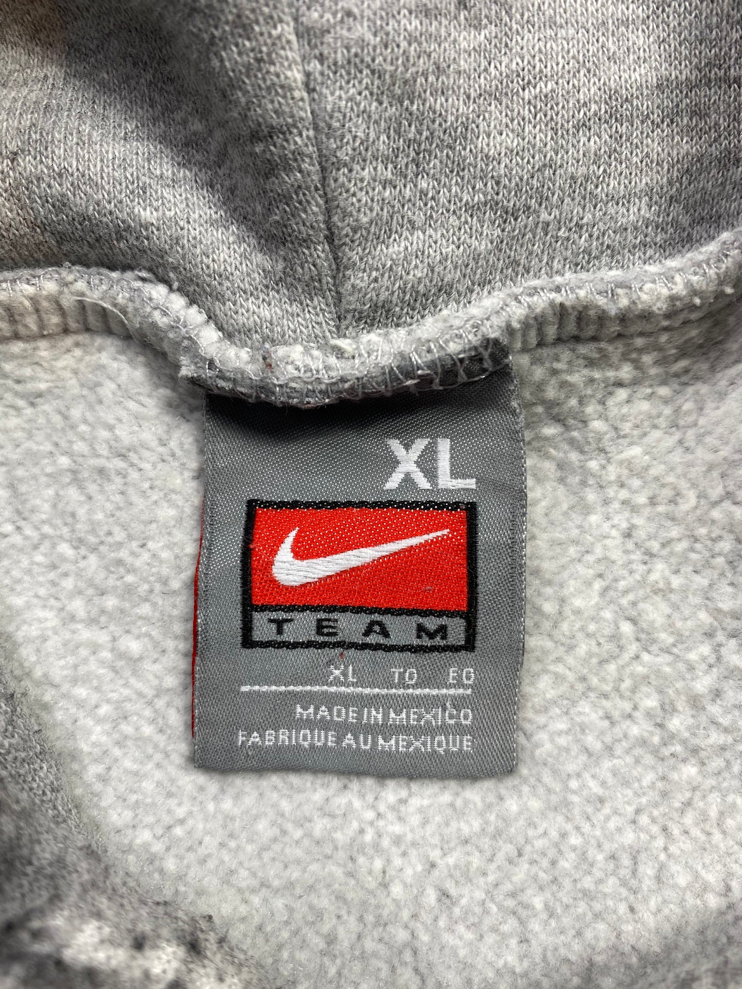 00' NIKE Size XL Vintage Hoodie Sweat-shirt   / 5924
