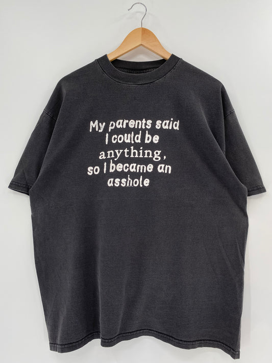 1999'  Size XL Vintage message T-Shirts / k1426