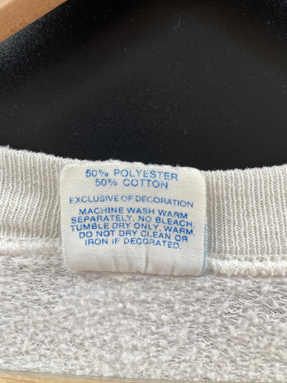 80’s DISNEY MICKEY Made in USA Size Approx.XL Vintage Sweat-shirt / A5573