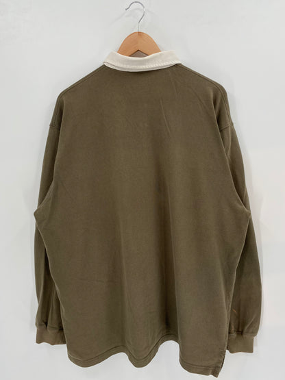 90's Polo Ralph Lauren Size XL Vintage Rugby-Shirts / K2654