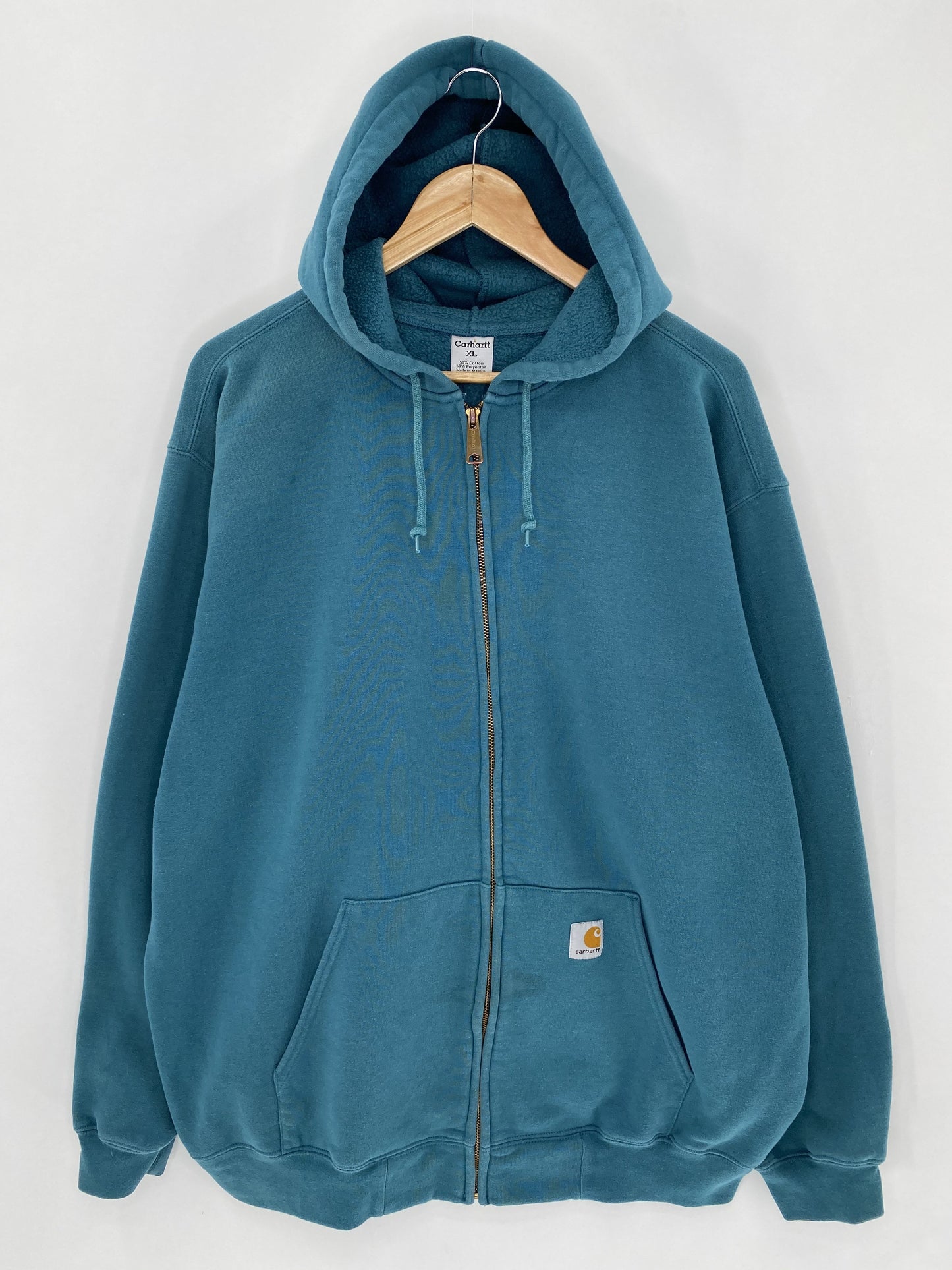 Vintage CARHARTT Zip Size XL Zip-Up Hoodie Sweat-Shirts / K5071