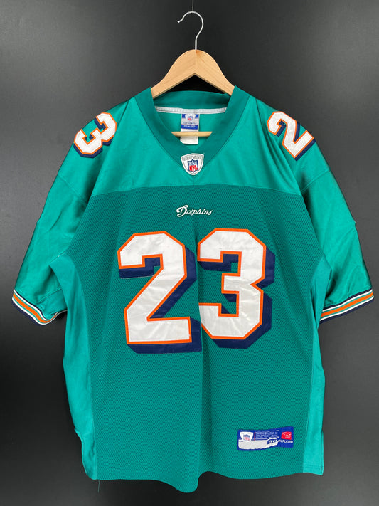 Vintage MIAMI DOLPHINS RONNIE BROWN Approx. Size XL Vintage NFL Jersey / K1748