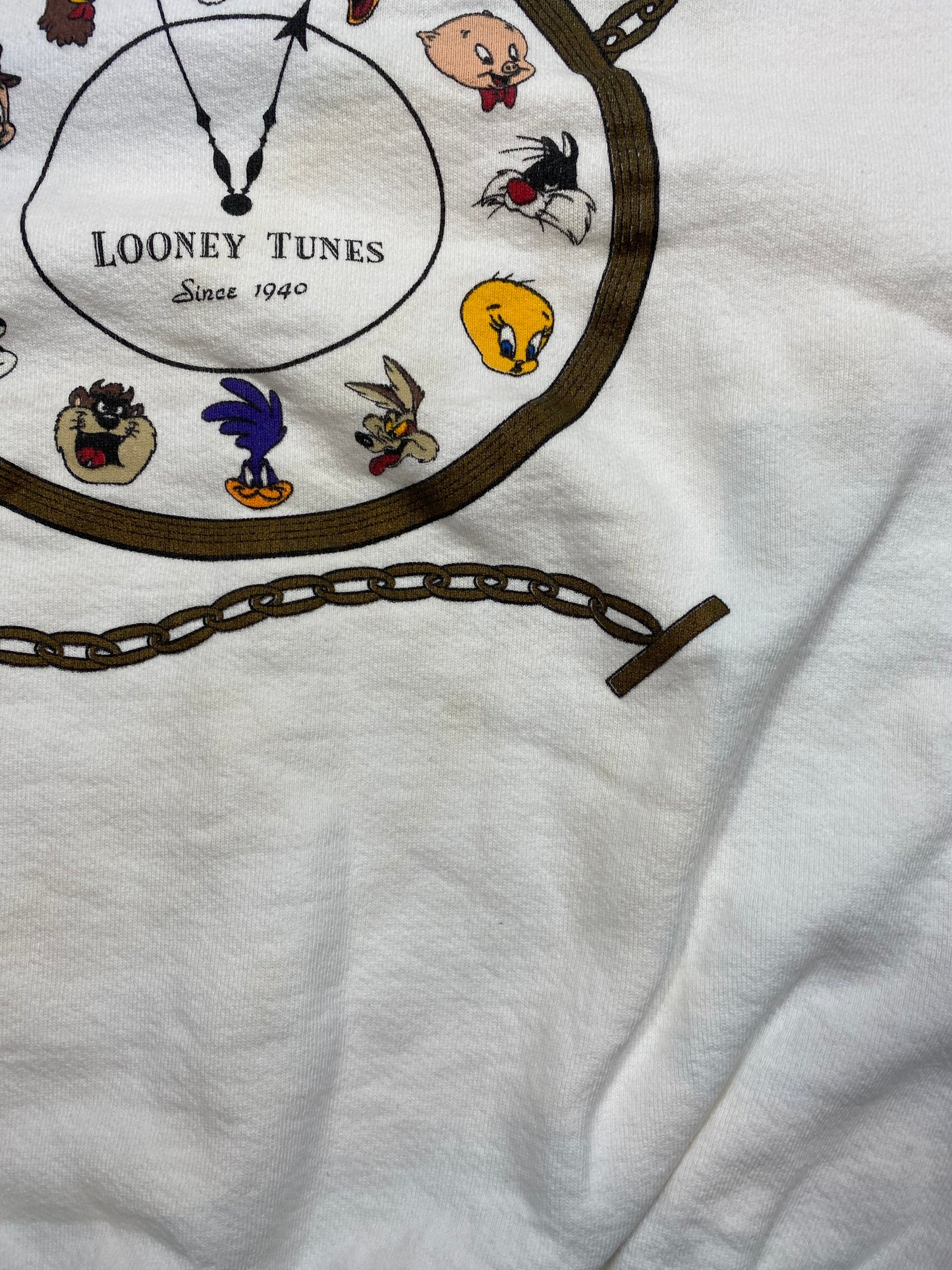 90’s Looney Tunes Made in USA Size XL Vintage Sweat-Shirt / 5608