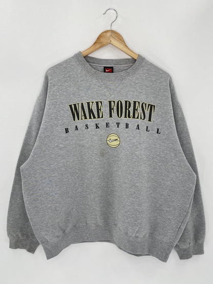 90’s NIKE Basketball Size XL Vintage Sweat-Shirt / K4891
