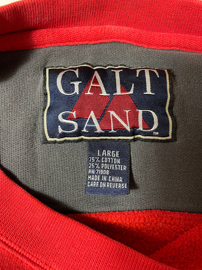 1995 GALT SAND Nebraska Cornhuskers Size L Vintage Sweat-shirt / K1445