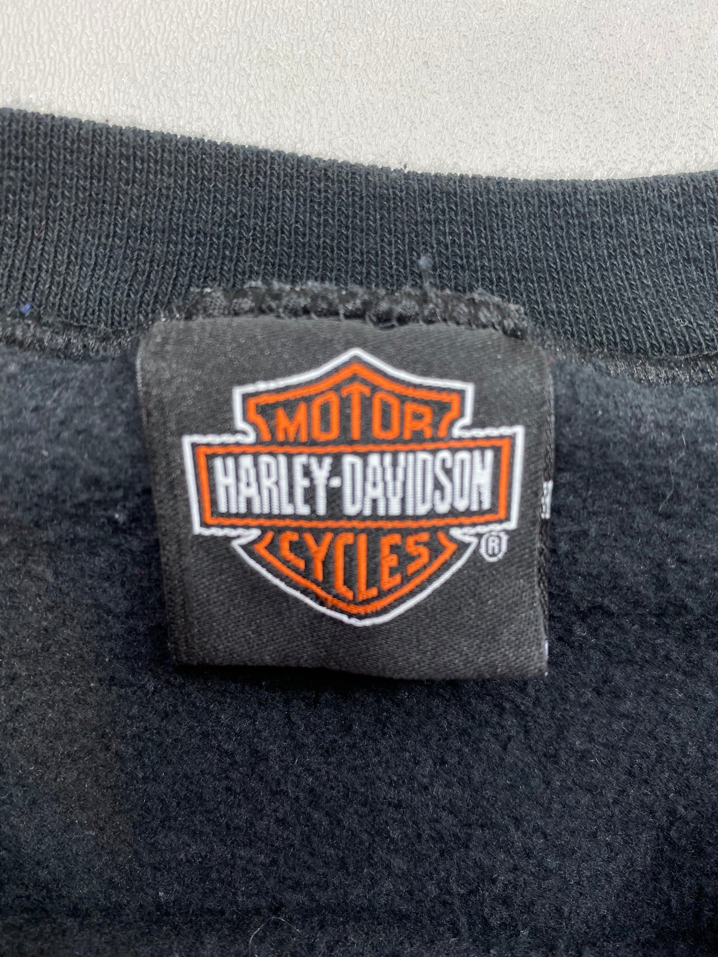 2005 Harley Davidson TENNESSEE Size Approx.XXL-3XL Vintage Sweat-Shirt / 5680
