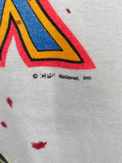 90's SHARK ATTAX Made in USA Size XL Vintage T-Shirt / E5042T