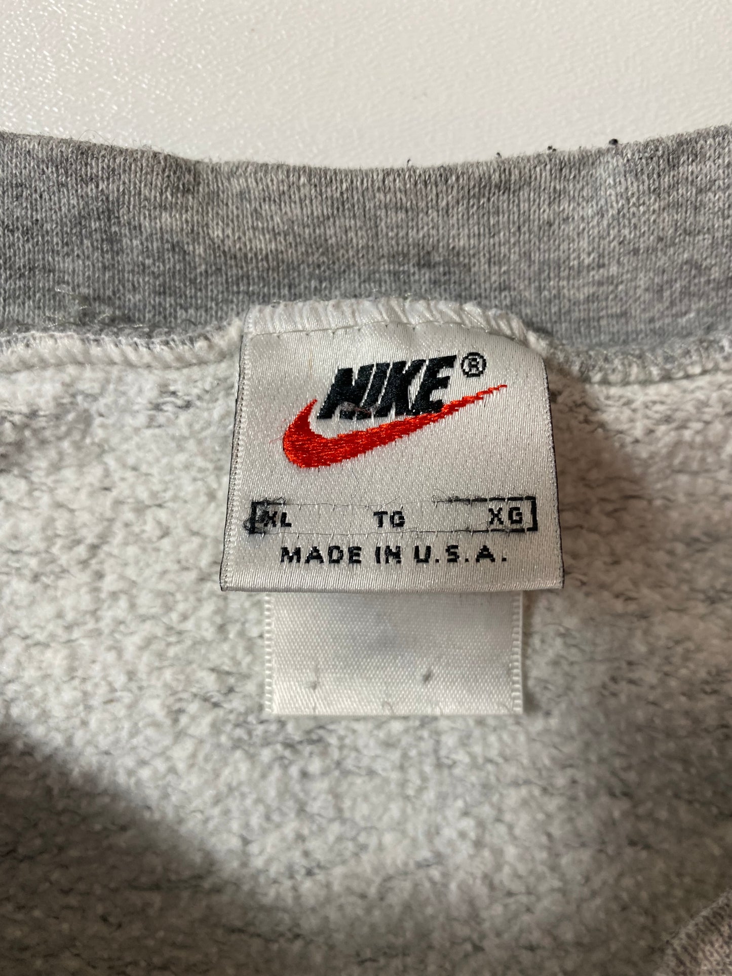 90’s NIKE LOGO Made in USA Size XL Vintage Sweat-shirt / 9660