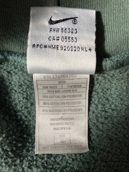 90's NIKE CENTER SWOOSH Made in USA Size XL Vintage Hoodie Sweat-Shirts / K3693