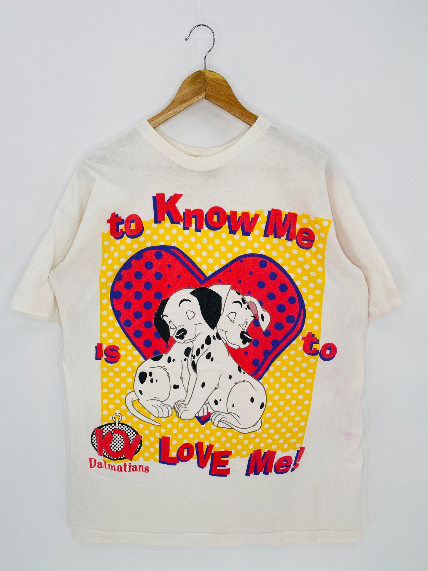 90’s DISNEY 101 DALMATIANS Size One Size (Approx. L) Vintage T-shirt / 6938