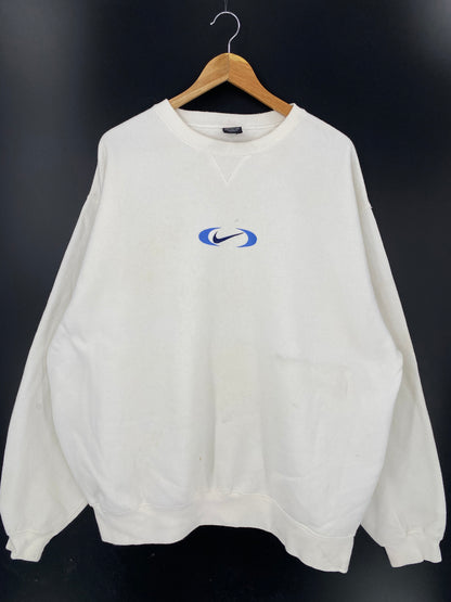 90’s NIKE Center Logo Size XXL Vintage Sweat-shirt  / 7318