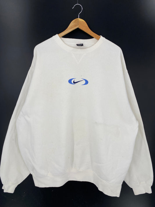 90’s NIKE Center Logo Size XXL Vintage Sweat-shirt  / 7318