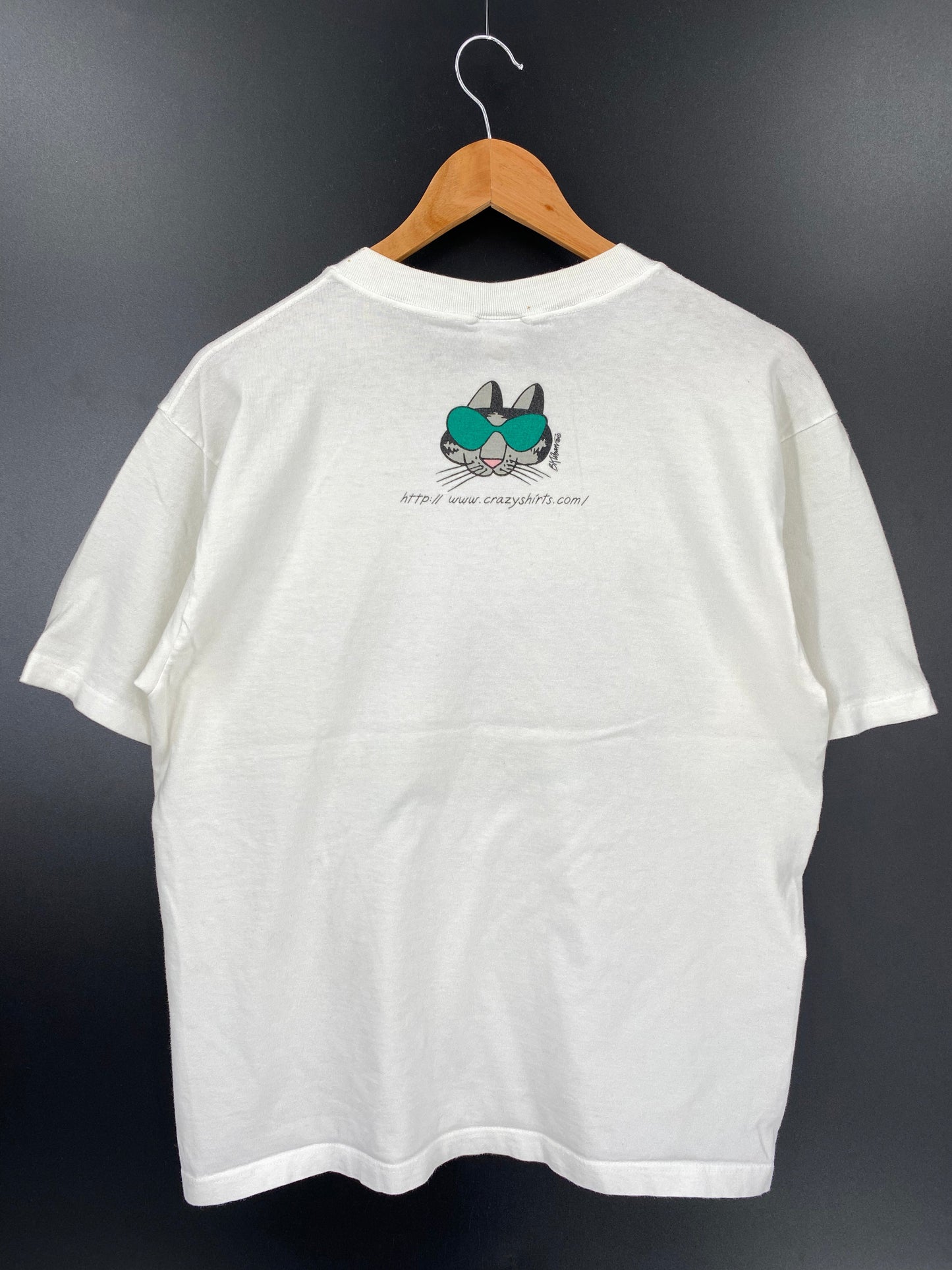 90’s Crazy Shirts KLIBAN CAT Made in USA Size M T-Shirt / A3237