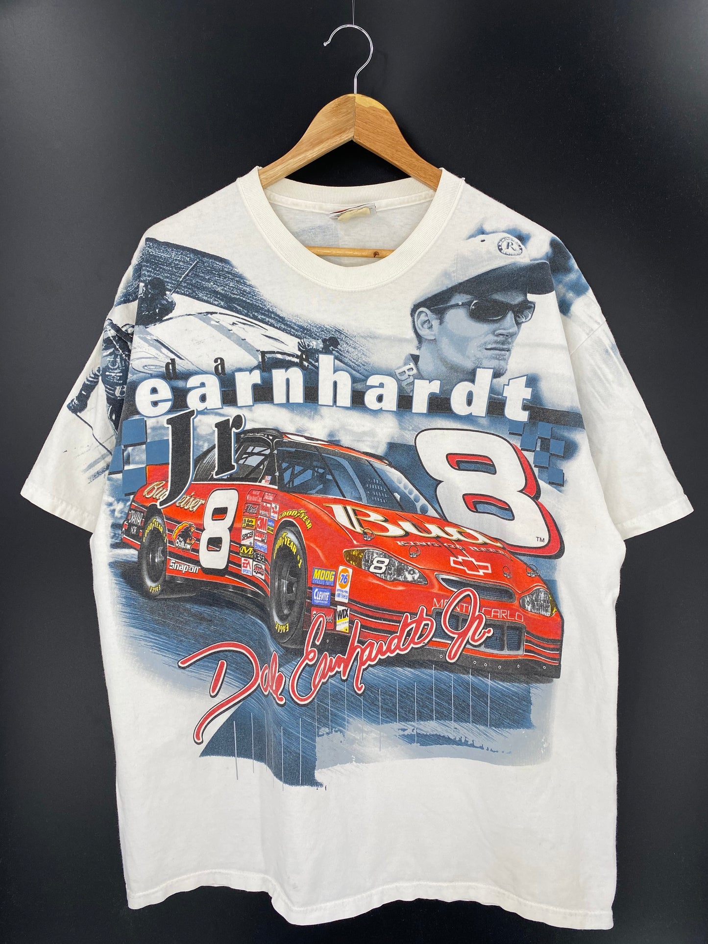Vintage NASCAR Dale Earnhardt Jr. Size L Racing T-Shirt / 7259