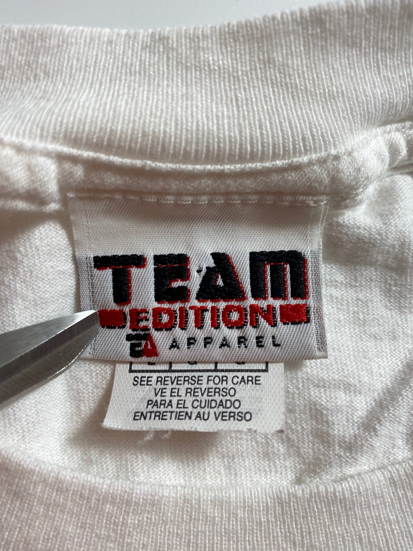 2000 FLORIDA STATE SEMINOLES x VIRGINIA TECH HOKIES Made in USA Size L Vintage NFL T-shirt / 8301