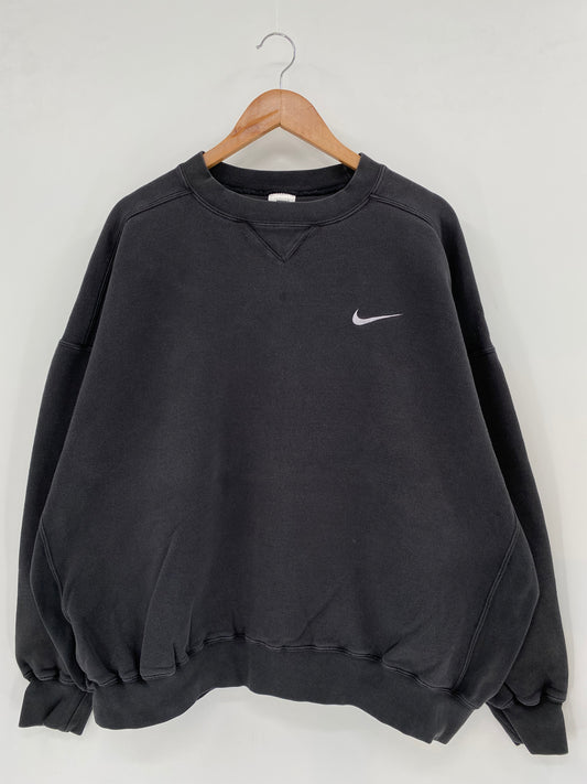 90's NIKE MINI SWOOSH  Size XXL Vintage Sweat-Shirt / K3470