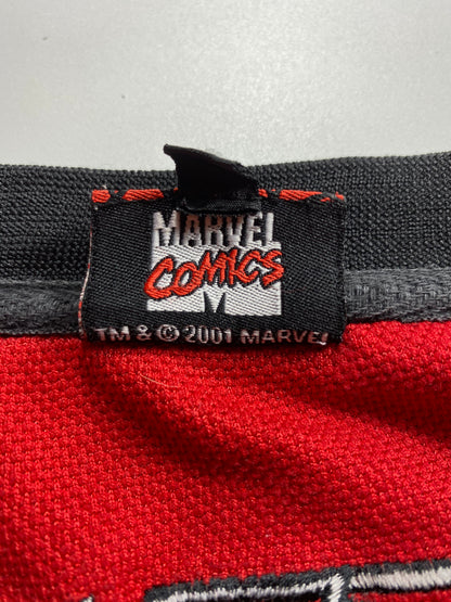 2001 MARVEL SPIDER-MAN Size XL Vintage Hockey Game Shirt / 7022