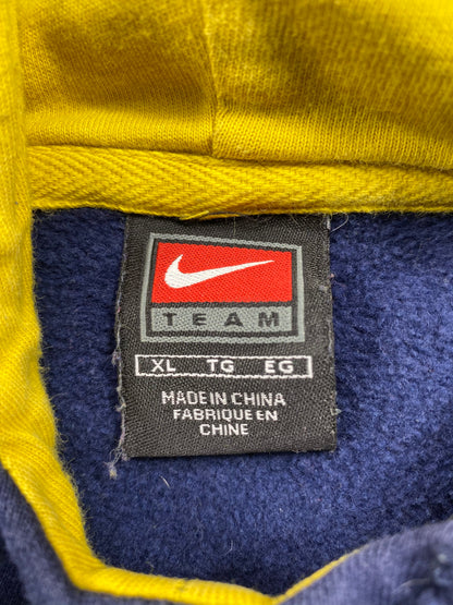 00' NIKE MICHIGAN Size XL Vintage Hoodie Sweat-shirt   / 5927
