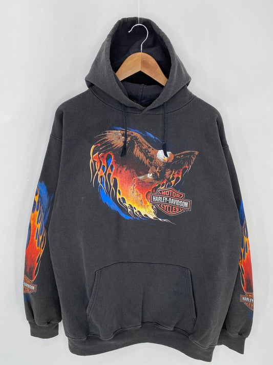 Vintage HARLEY DAVIDSON Size XL Hoodie Sweat-shirt / 6658