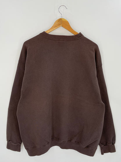 90’s NIKE Mini Swoosh Size L Vintage Sweat-shirt / 7635