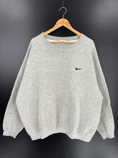 90's NIKE MINI SWOOSH Made in USA Size XXL Vintage Sweat-Shirt / A1329